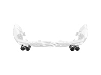 Tail pipe set Porsche 997 Gen 2 Carrera and Carrera S - TSPO9972C08.023.A